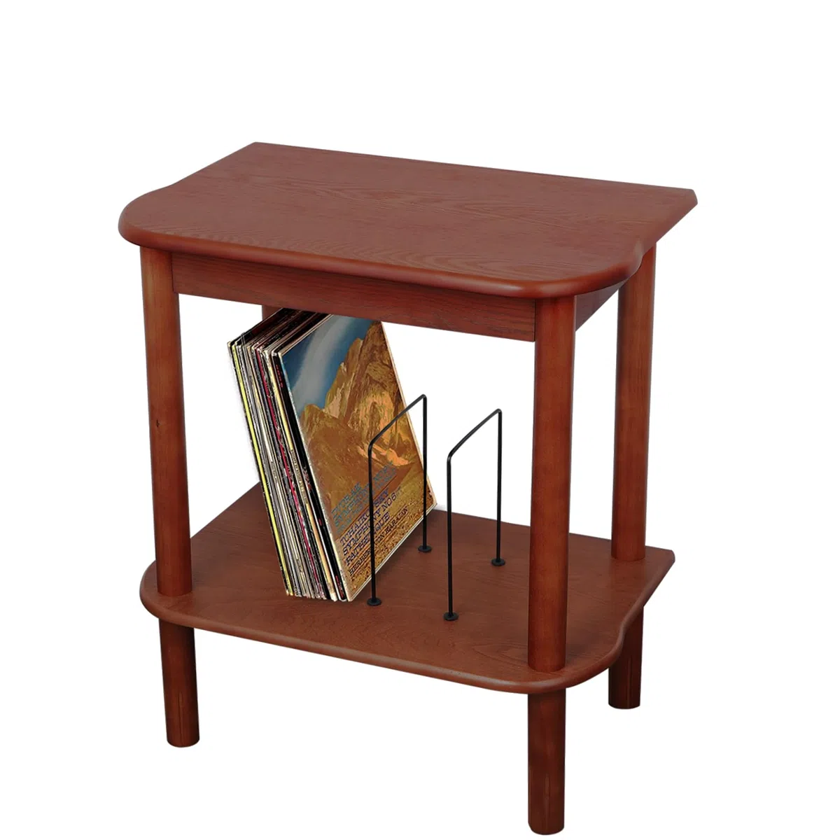 VOSTERIO Supporto per Giradischi in Vinile, Mobile per Giradischi, Supporto per Giradischi, Mobili da Impalcatura, Tavolo per Soggiorno, Camera da Letto, Ufficio