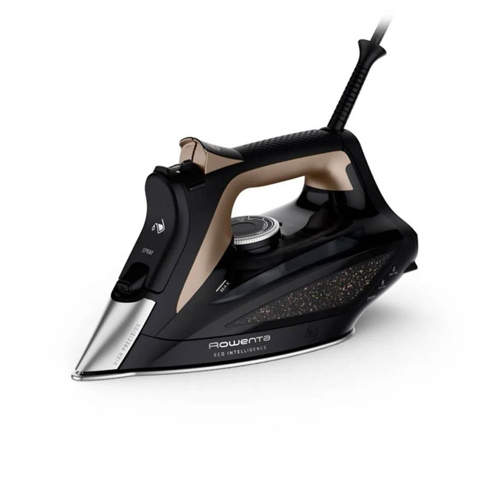 Rowenta Eco Intelligence Ferro a Vapore, Tecnologia Eco Intelligence, Design Sostenibile, Potente Distribuzione del Vapore, Punta ad Alta Precisione, Sicurezza e Praticità, DW6341D1