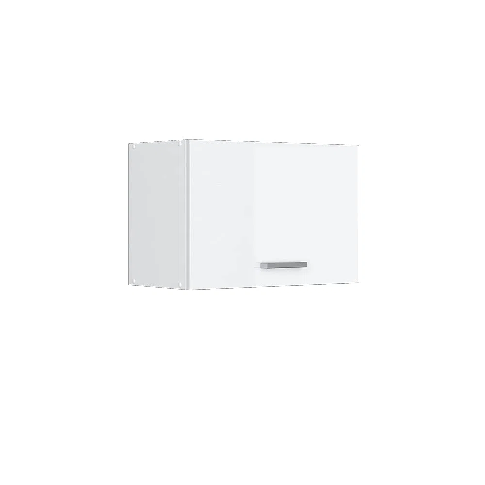 Vicco Pensile da cucina R-Line, Bianco lucido, 60 cm Piatto, per la libera combinazione all'interno di sistemi cucina modulari