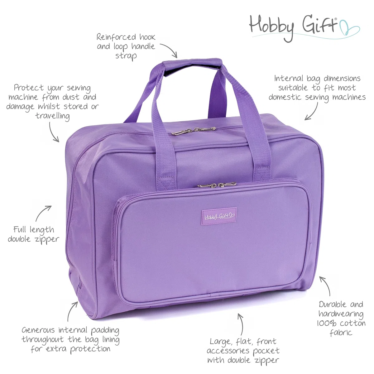 Hobby Gift Borsa per macchina da cucire semplice