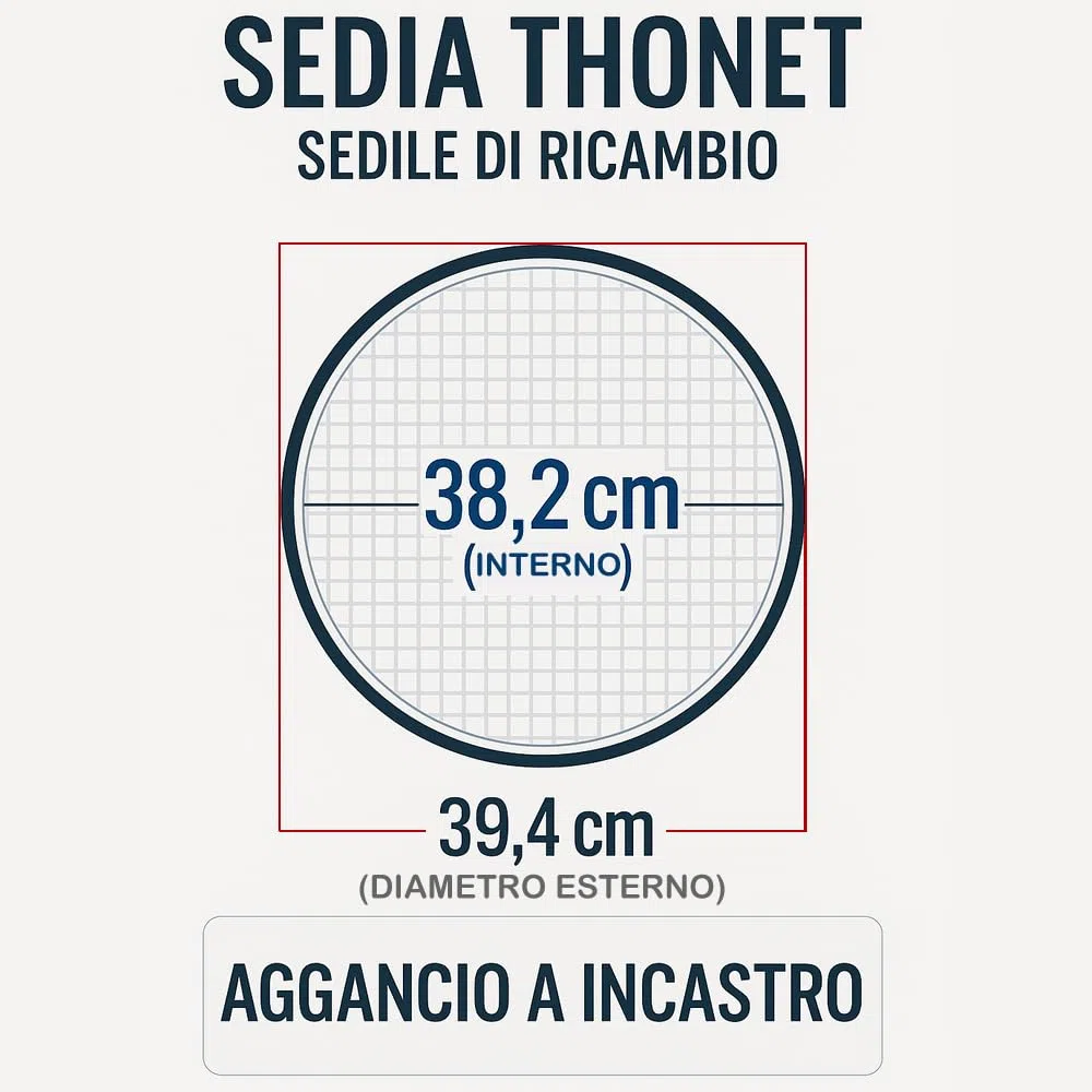 2 Seduta Sedie Ricambio Sedile Paglia Ricambio per Sedie Thonet (Sedile in Finta Paglia) Fondello Ricambi Sedute per Sedia Vienna di Alta Qualità Affidabile (Marrone)