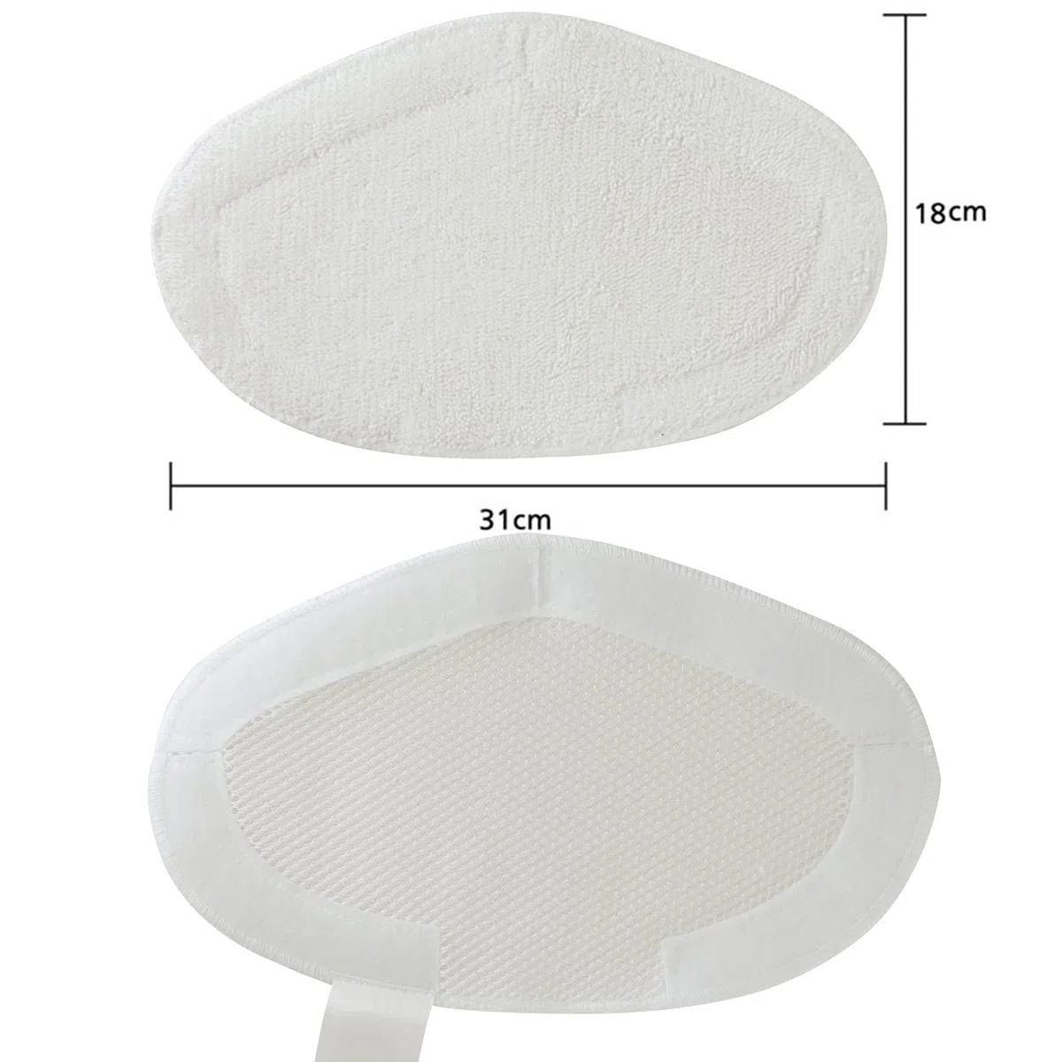 Panni Scopa a Vapore Ricambi Compatibili con Vaporetto Polti sv440 12 Pezzi Panni Ricambio Lavabili Panno in Microfibra Accessori Compatibili con Smart 100 t (Alternativa a PAEU0332)