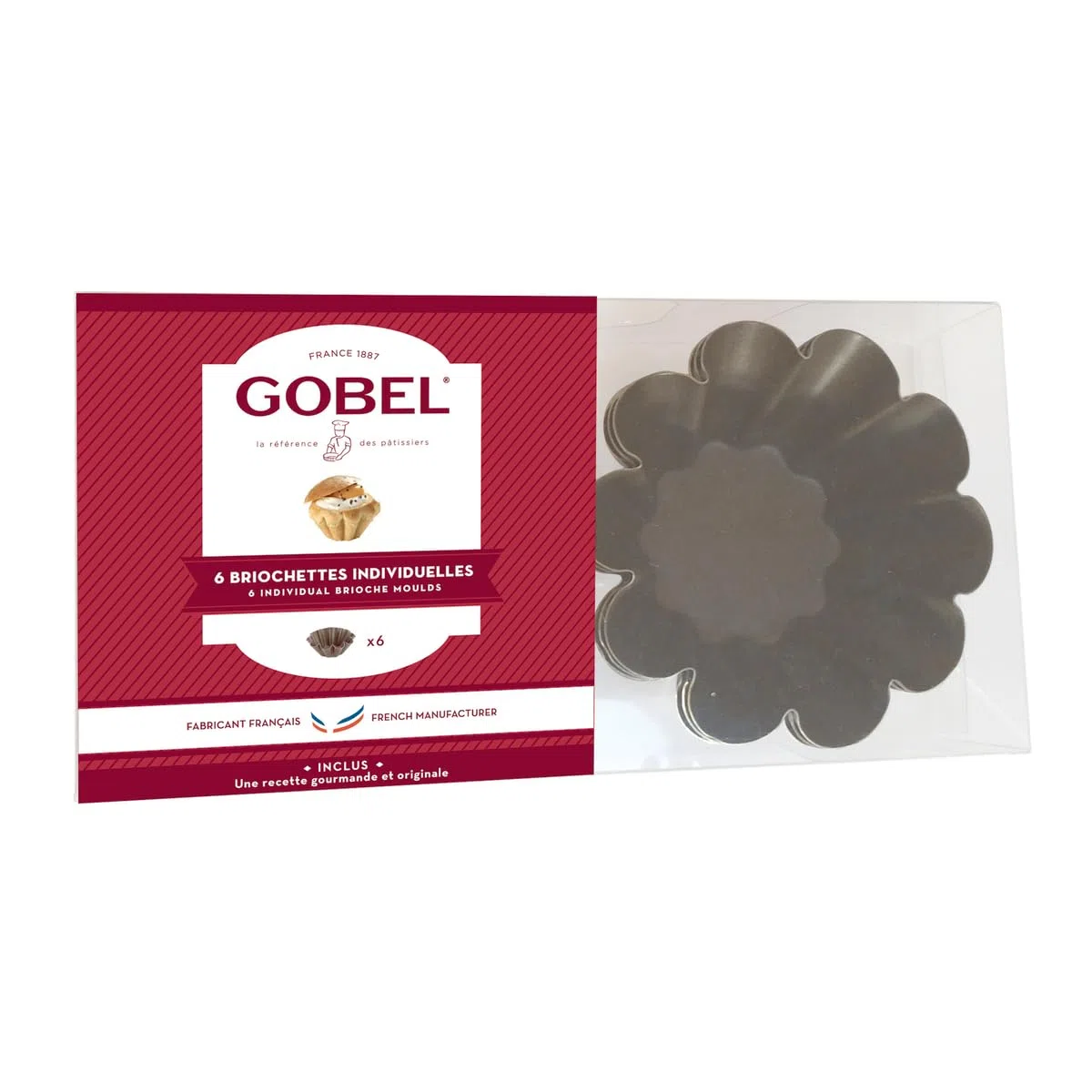 Gobel 271641 Stampo per muffin 6pezzo(i) stampo da forno