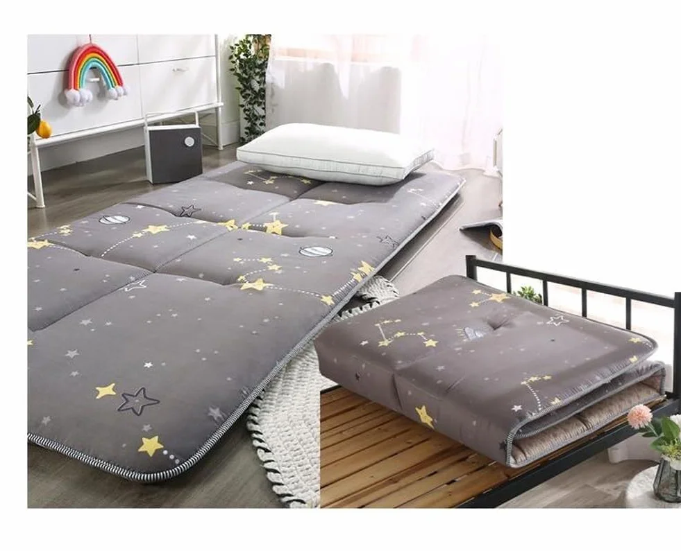 Futon Mat – Materasso pieghevole leggero con base antiscivolo per dormire rilassante, per pisolini, viaggi, letto degli ospiti, dormitorio, ufficio, tatami