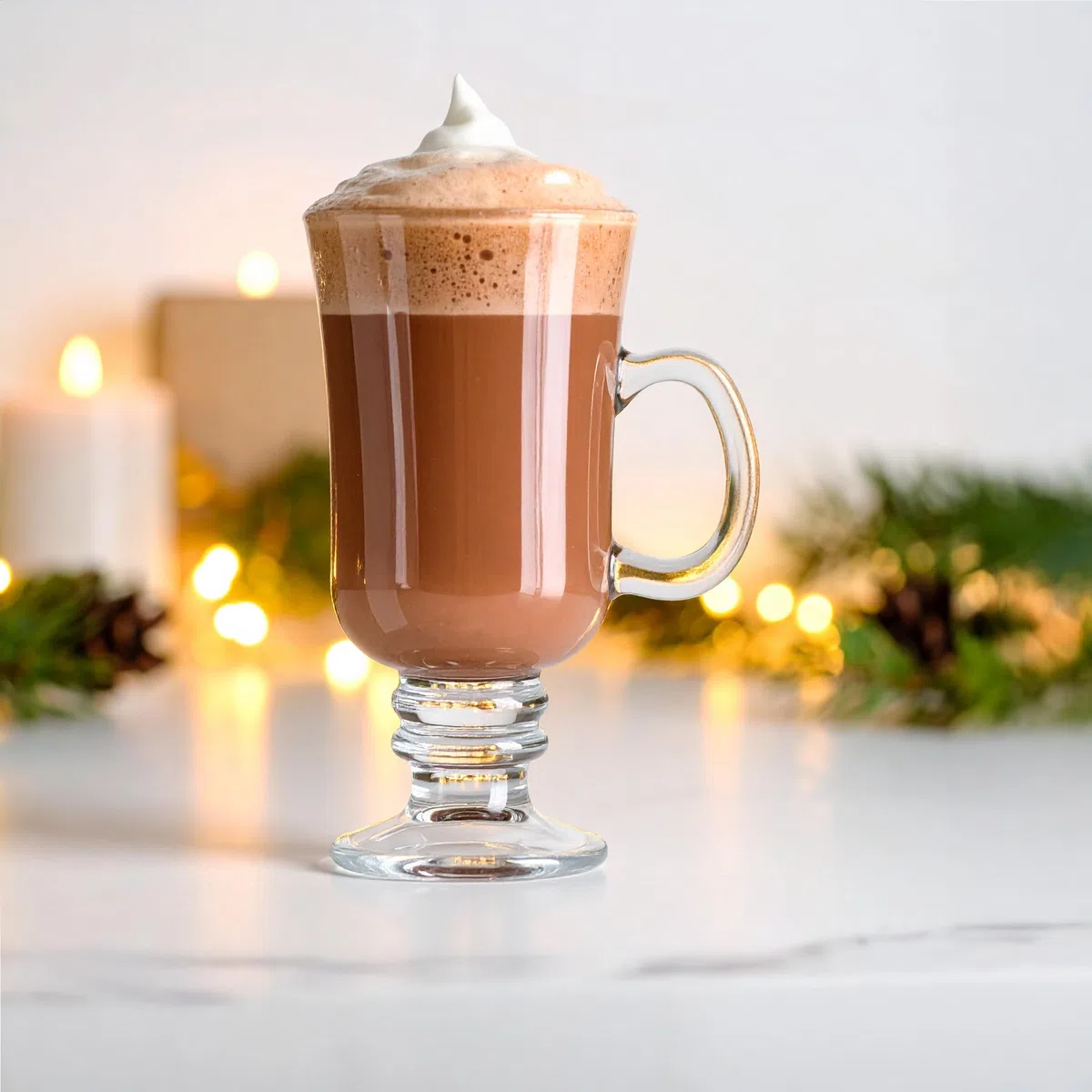 Glasmark Krosno - Set di 6 Bicchieri da 0,2 Litri, per Caffè, Tè, Latte, Macchiato, Vino Brulé - Lavabili in Lavastoviglie, 6 x 200 ml