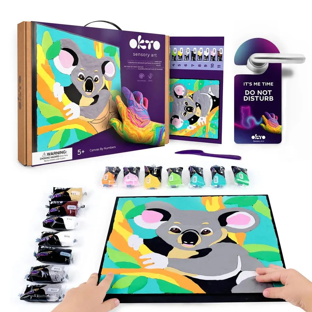 OKTO Koala Paint/Clay by numbers