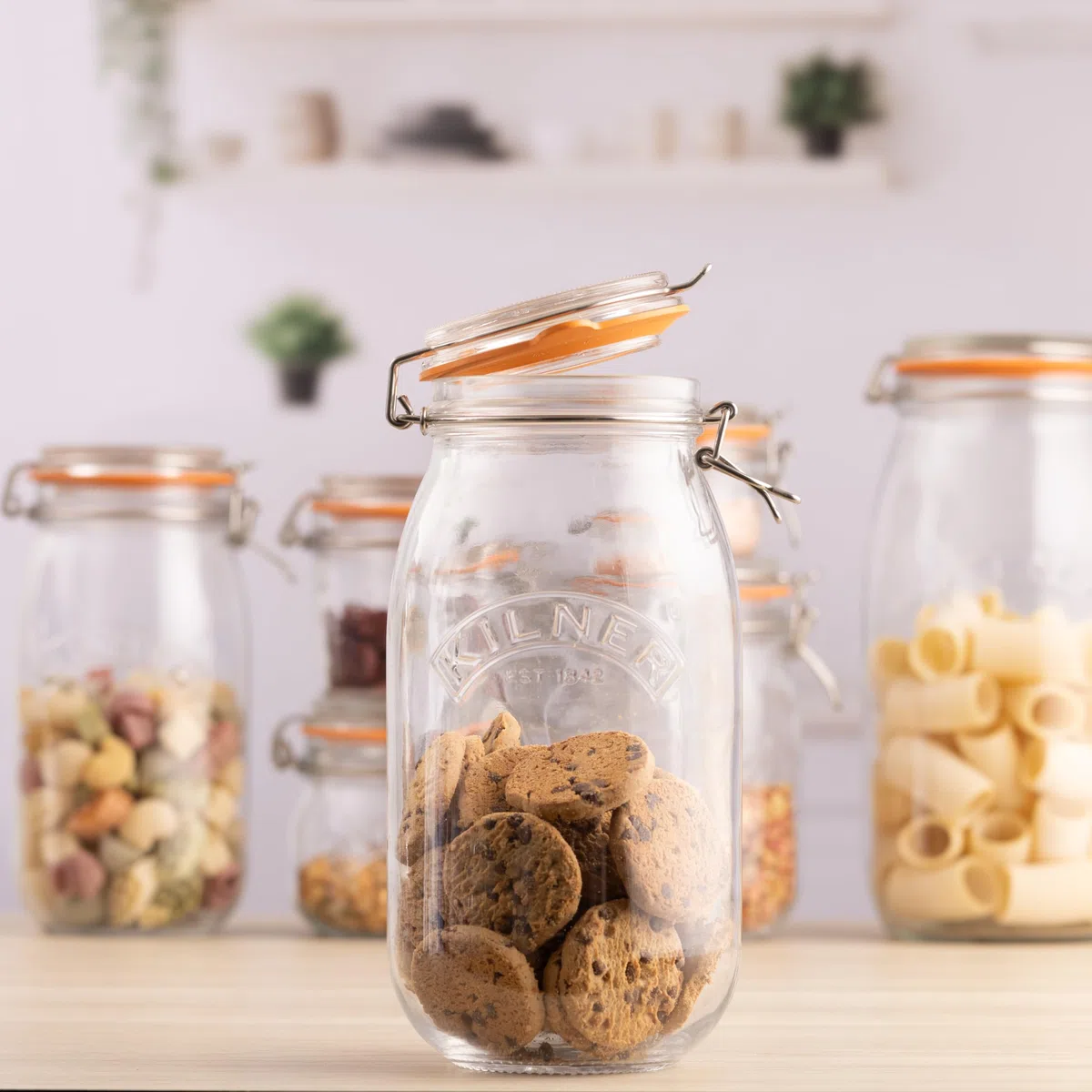 Kilner Barattolo di vetro per conserve, Trasparente, 3 litri