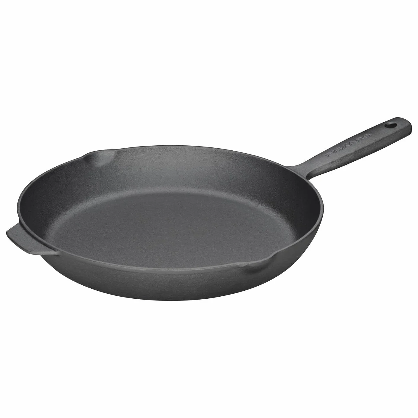 Fiskars Folken Padella in Ghisa, Ø 28 cm, Senza Rivestimento, Adatta a Tutti i Piani Cottura, Forno e Barbecue, 1075699