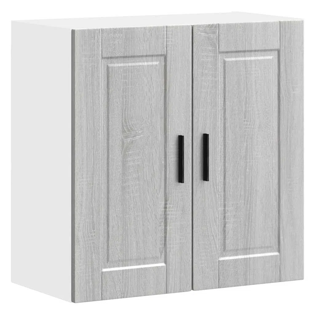 vidaXL Pensile da Cucina Porto Grigio Sonoma in Legno Multistrato
