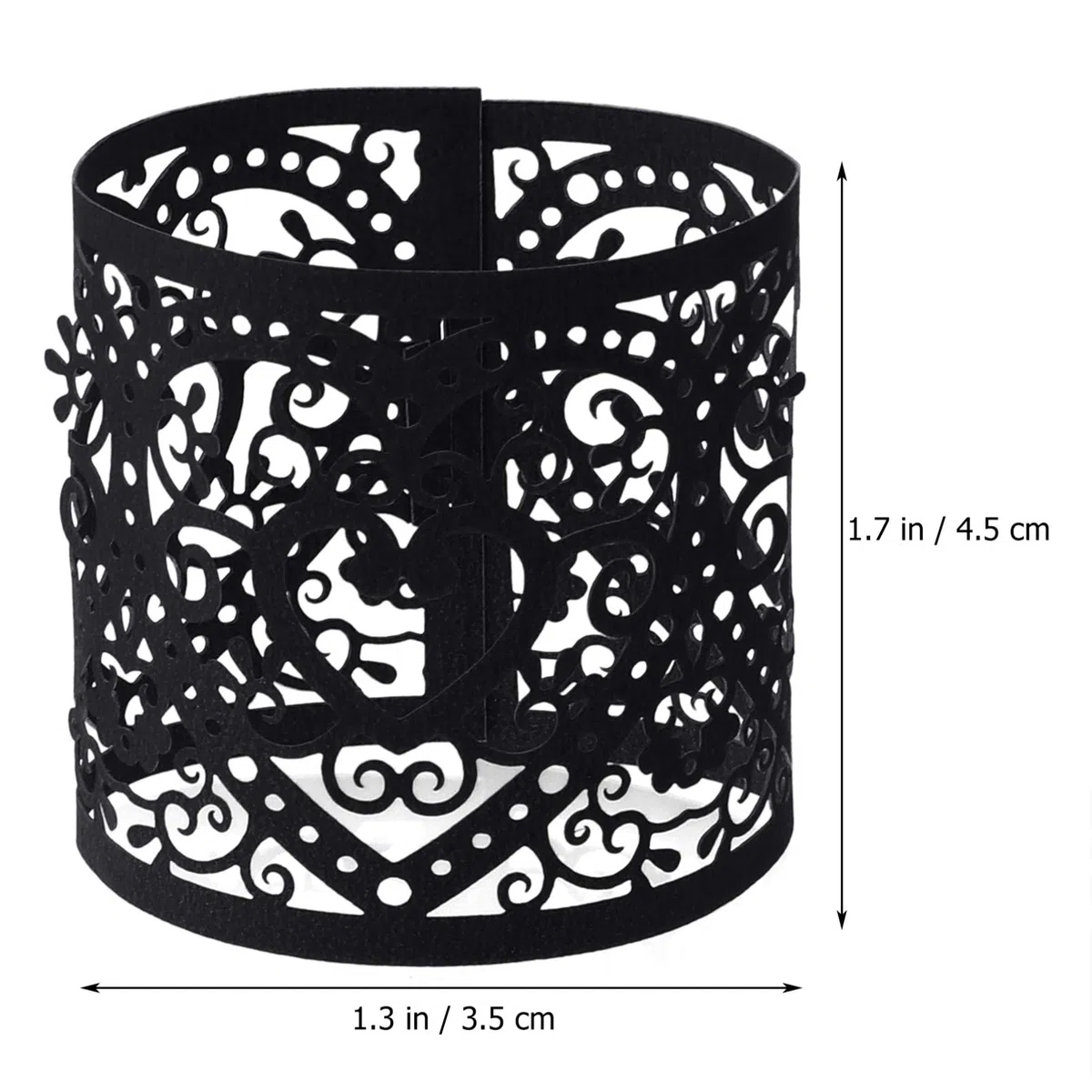 Uonlytech 150pezzi Portacandele Cava Lampade Decorativi Per e Accoglienti Casa Facili Installare Per e Decorazioni Festive