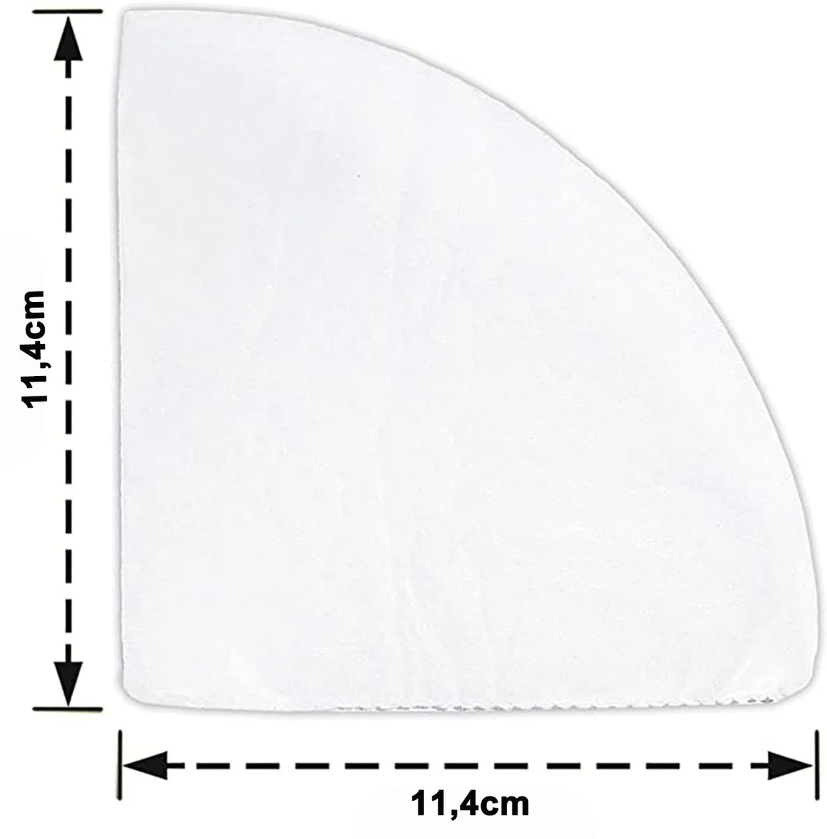 50 coni filtro Filtri olio per friggitrice da 4,5" Filtro olio Cono filtro in tessuto non tessuto Coni filtro grasso Ideale per ristoranti, caffè, camion di cibo, hotel