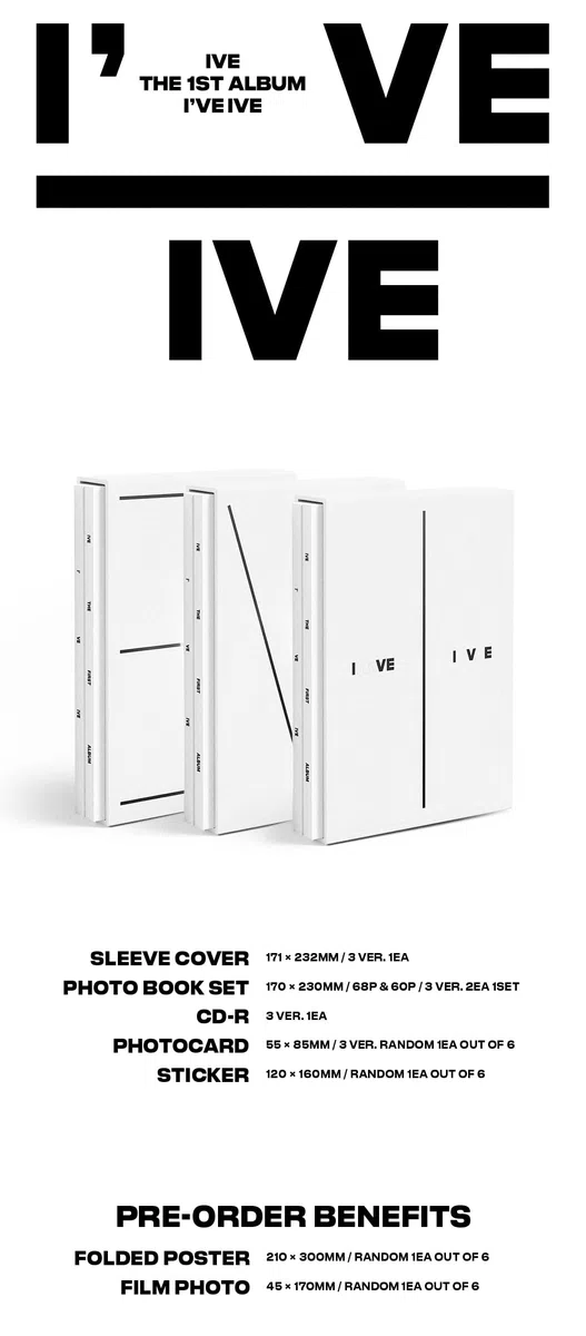 IVE - I've IVE (Vol.1) Album (1 ver.)