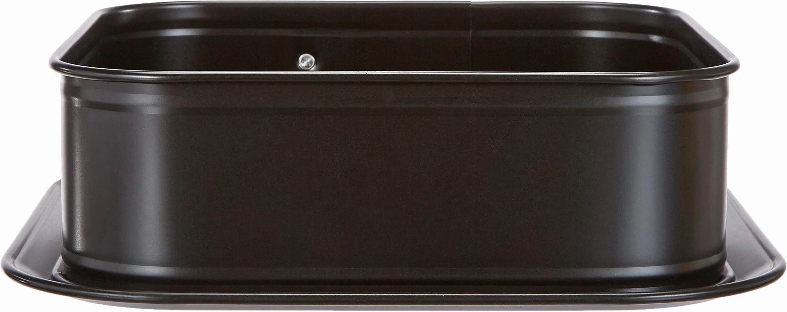 Kaiser 623009 Bake&Take Teglia Quadrata con Chiusura a Cerniera e Campana per Il Trasporto, 24 x 24 cm