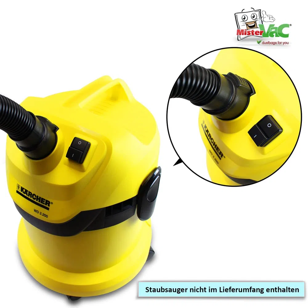 MisterVac compatibile con tubo di ricambio Kärcher WD 2.200 1.629-556.0