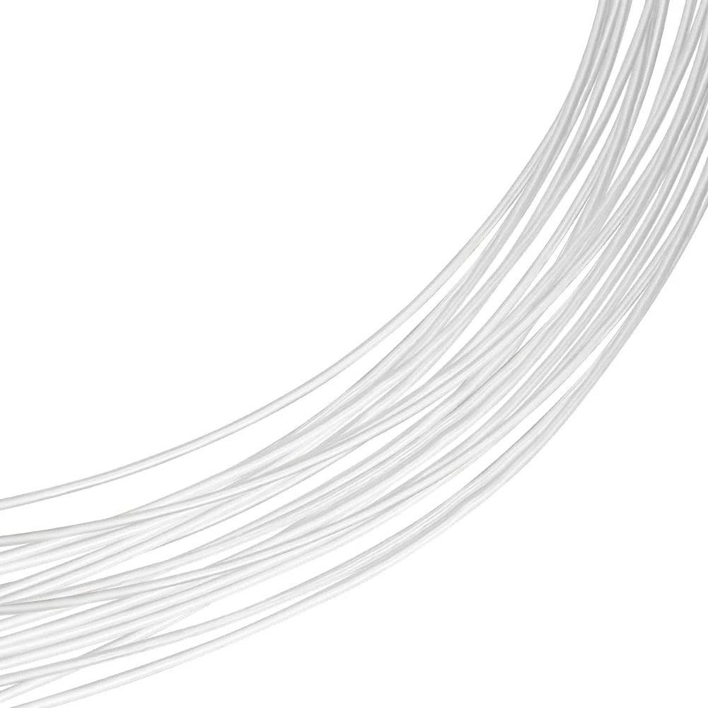 Beebeecraft Filo d'Argento da 0.5mm e 24 Gauge 925 Filo in Argento Sterling 1M Rotondo per Gioielli Artigianali con 2 Pezzi di Panno Lucidante in Pelle Scamosciata per Avvolgere Il Gioielli