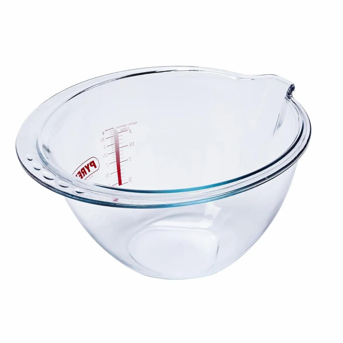 Pirex Coppa Inclinab Expert Lt4,2, Vetro, Trasparente