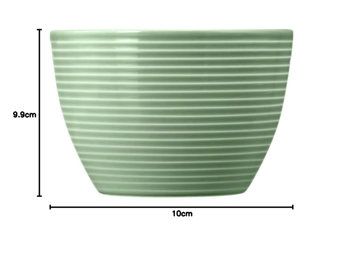 Seltmann Weiden 001.765299 Beat Salbeigrün uni Zuckerdose 0,27 l mit Relief (1 Stück)