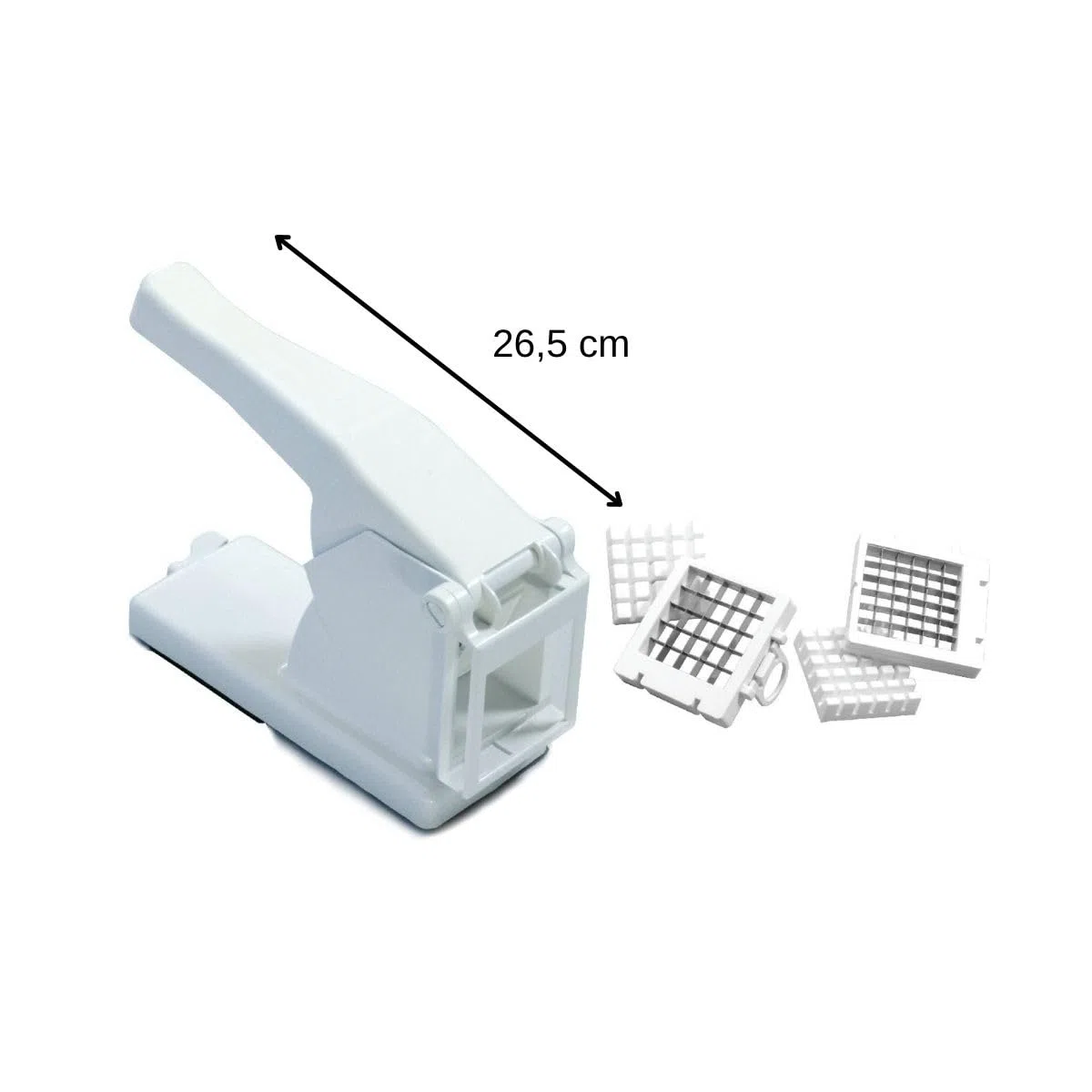 Fackelmann 45299, Tagliapatate con 2 griglie (da 25 e 36)