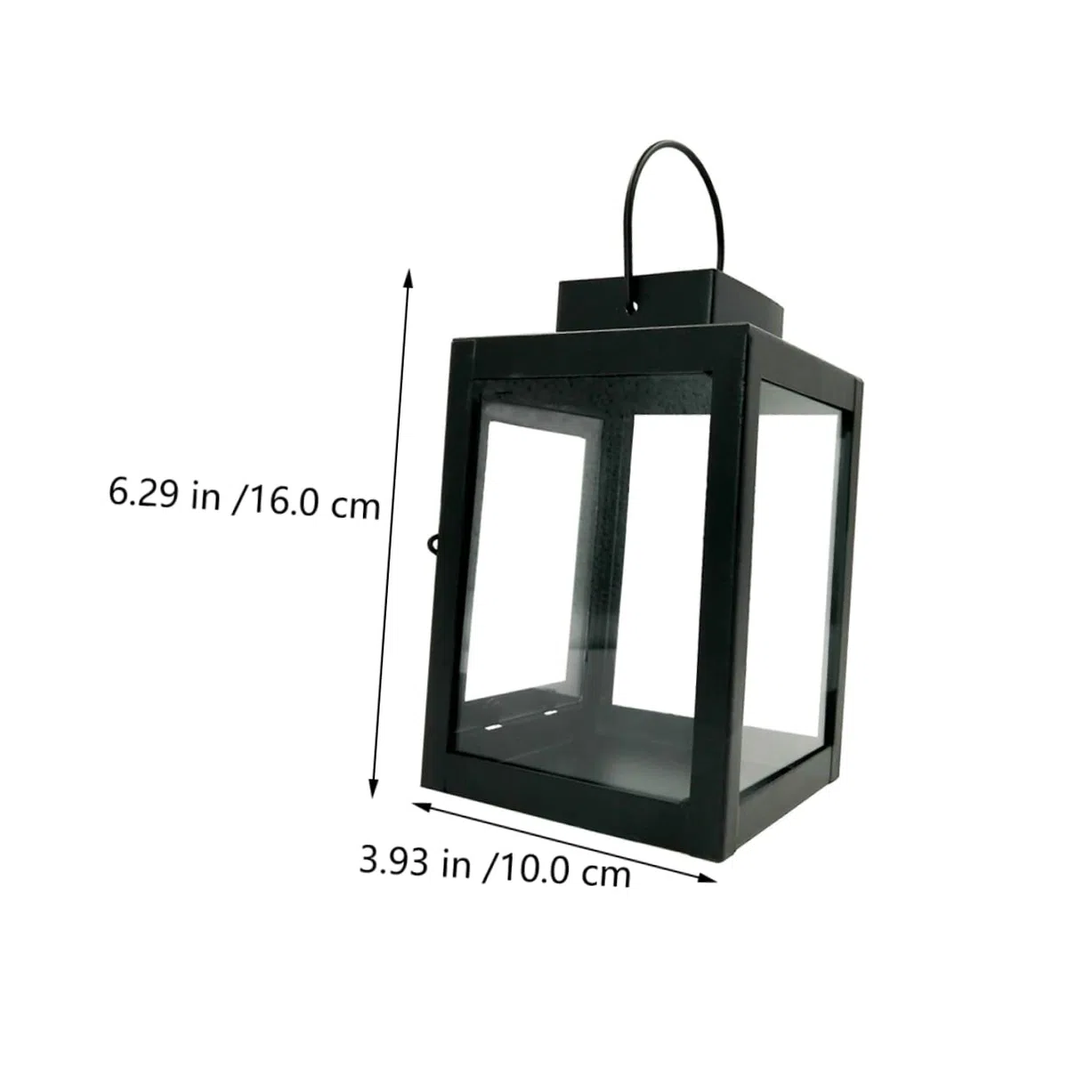 VICASKY 1pezzi Portacandele Decorativo Stile Retrò Luce Vento Portacandele Appendere Materiale Di Resistente Per Uso Duraturo Adatto Decorazione Interna Ed Esterna
