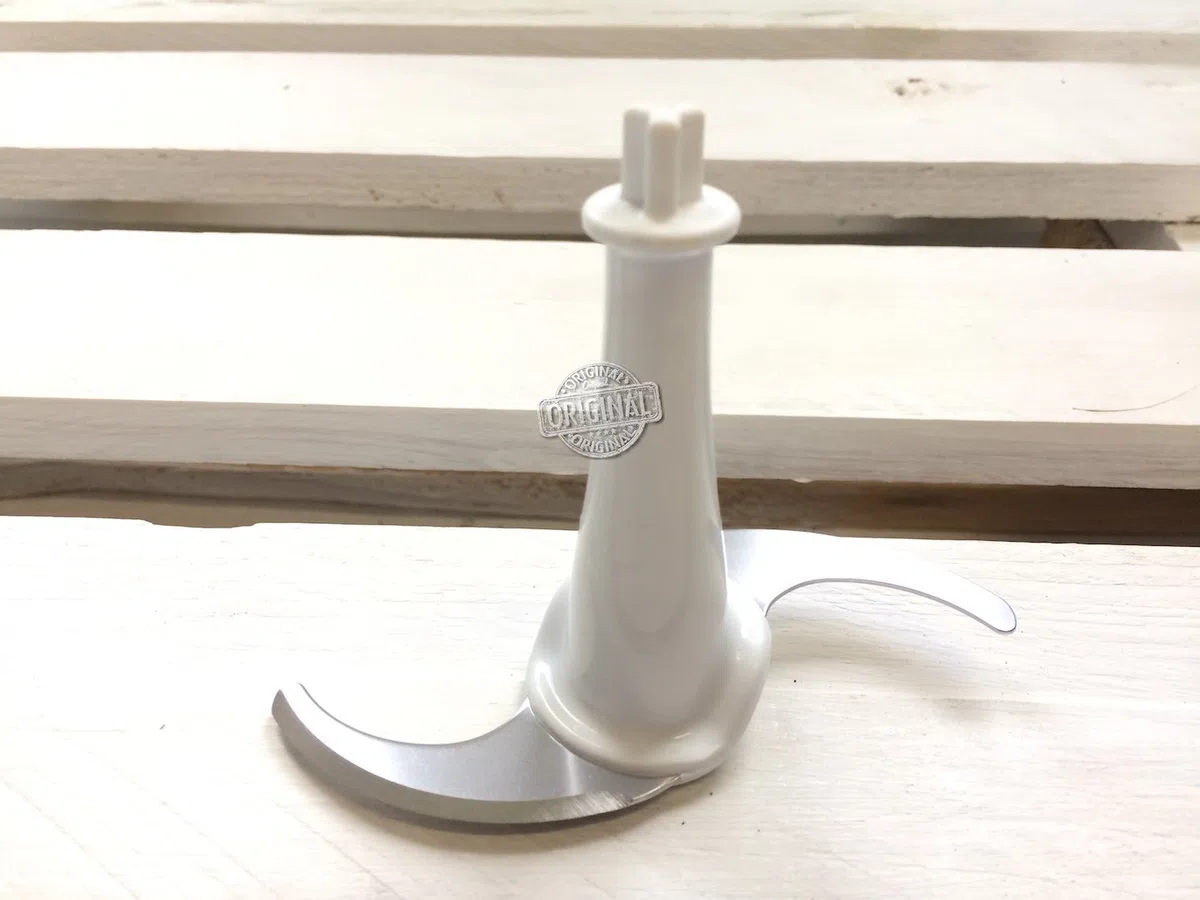 ASSIEME COPERCHIO INGRANAGGI + LAMA COLTELLO SMINUZZATORE PER CIOTOLA TRITATUTTO ORIGINALE KENWOOD PER FRULLATORE A IMMERSIONE SERIE TRIBLADE