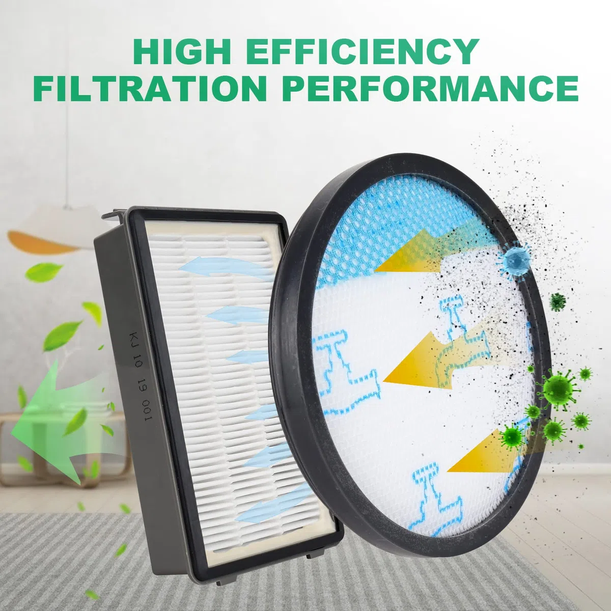 Sgizoku HEPA Set di filtri per aspirapolvere Rowenta COMPACT POWER XXL RO4811EA RO4823EA RO4825EA RO4826EA RO4836EA RO4850EA RO4853EA RO4855EA RO4859EA RO4871EA RO4873EA RO4881EA RO4886EA(ZR780000)