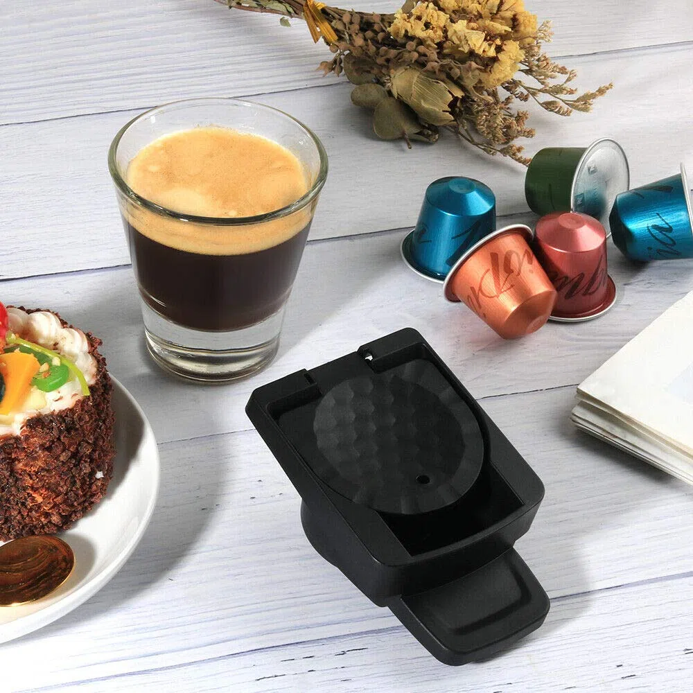 Adattatore per Cialde BENFUCHEN Compatibile con Genio 2 & EDG250 Convertitore per cialde Nespresso OriginalLine - Accessorio per macchine da caffè DolceGusto CIRCOLO