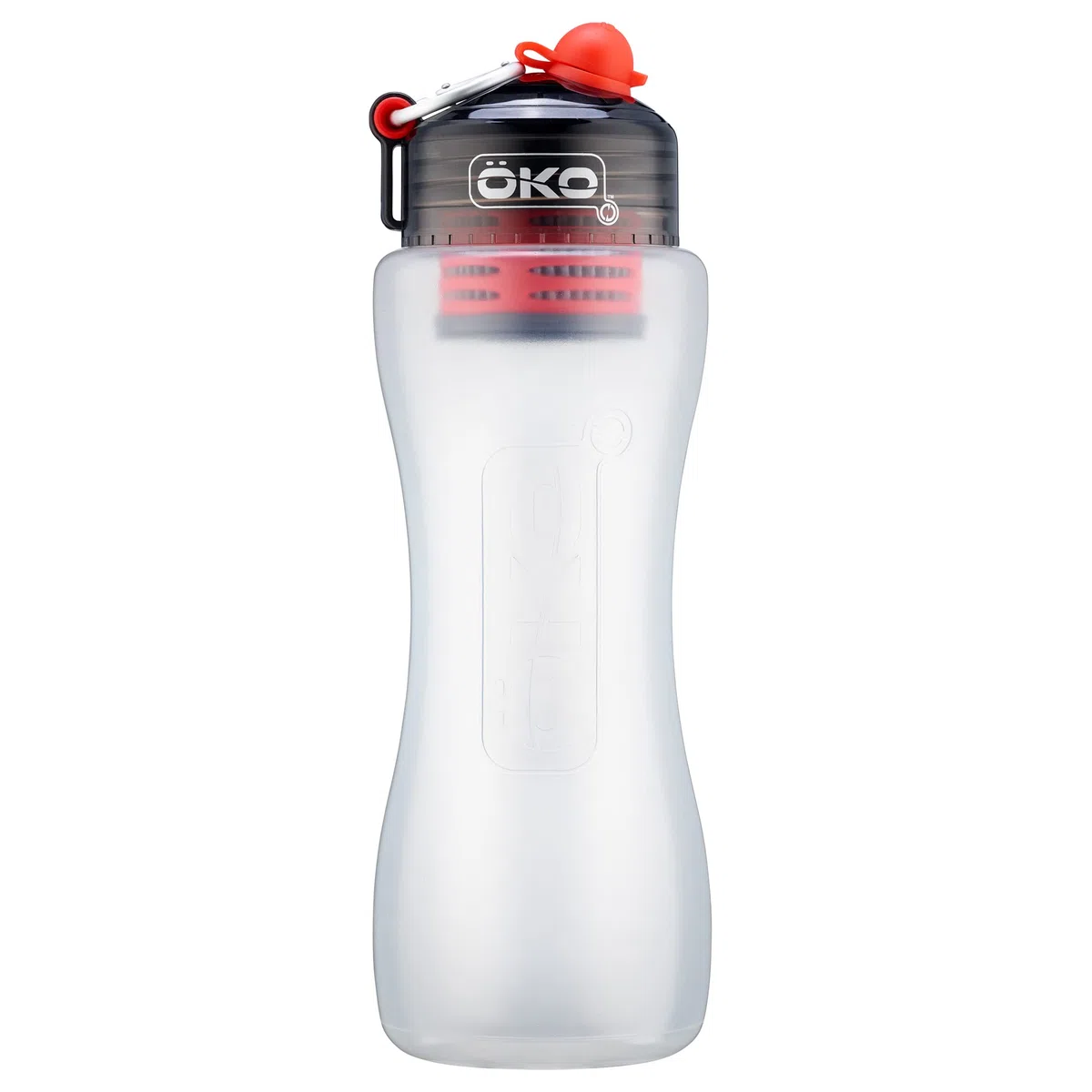 OKO H2O Flacone di filtrazione da 1 L per cloro, piombo, micro plastica e altri contaminanti