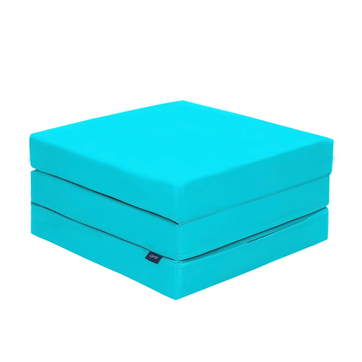Ready Steady Bed - Materasso pieghevole singolo a Z | Letto a Z pieghevole resistente all'acqua | Materasso per bambini e ospiti per soggiorno e camera da letto | Pouf futon comodo | Divano sedia