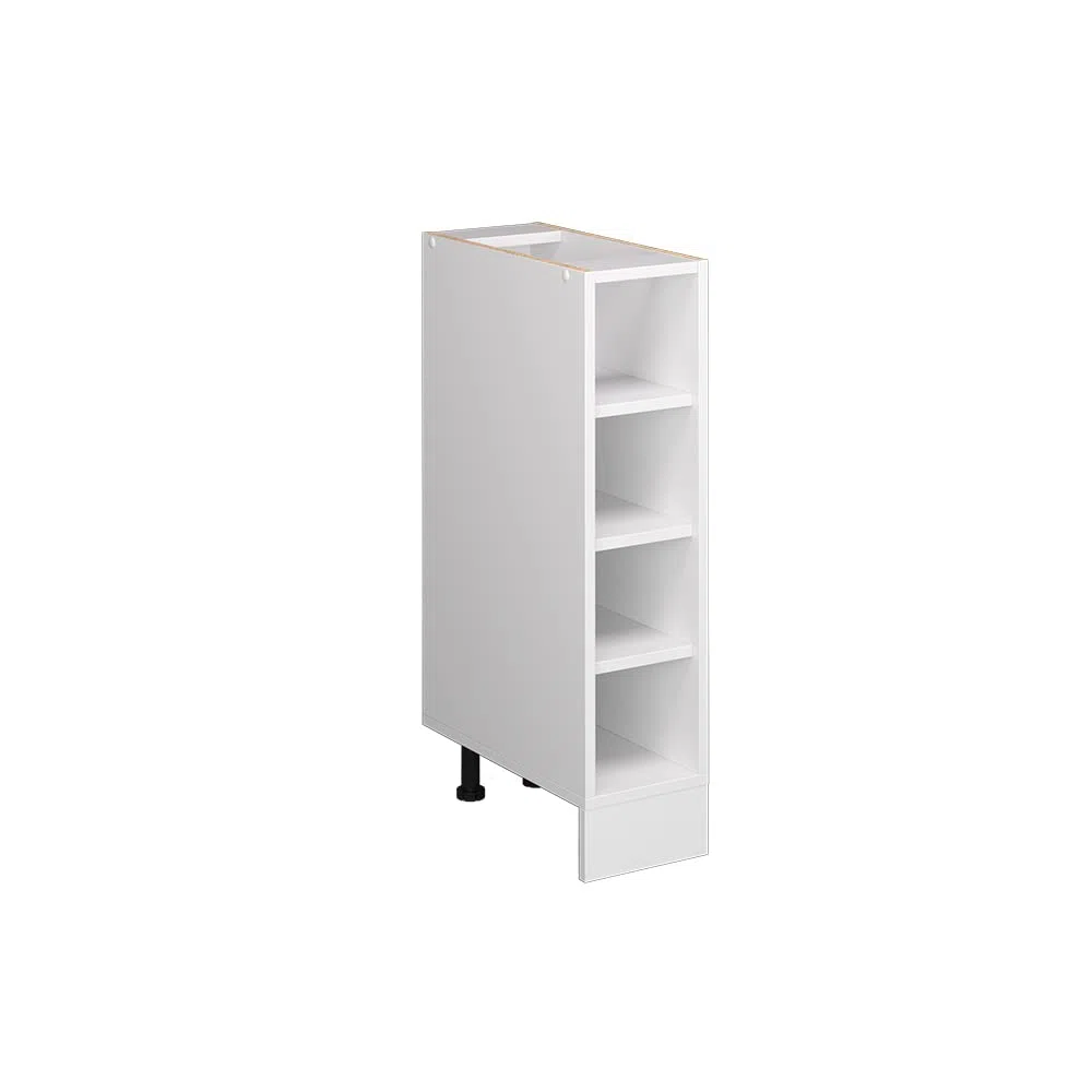 Vicco Scaffale da cucina R-Line, Bianco, 20 cm senza piano di lavoro, per la libera combinazione all'interno di sistemi cucina modulari