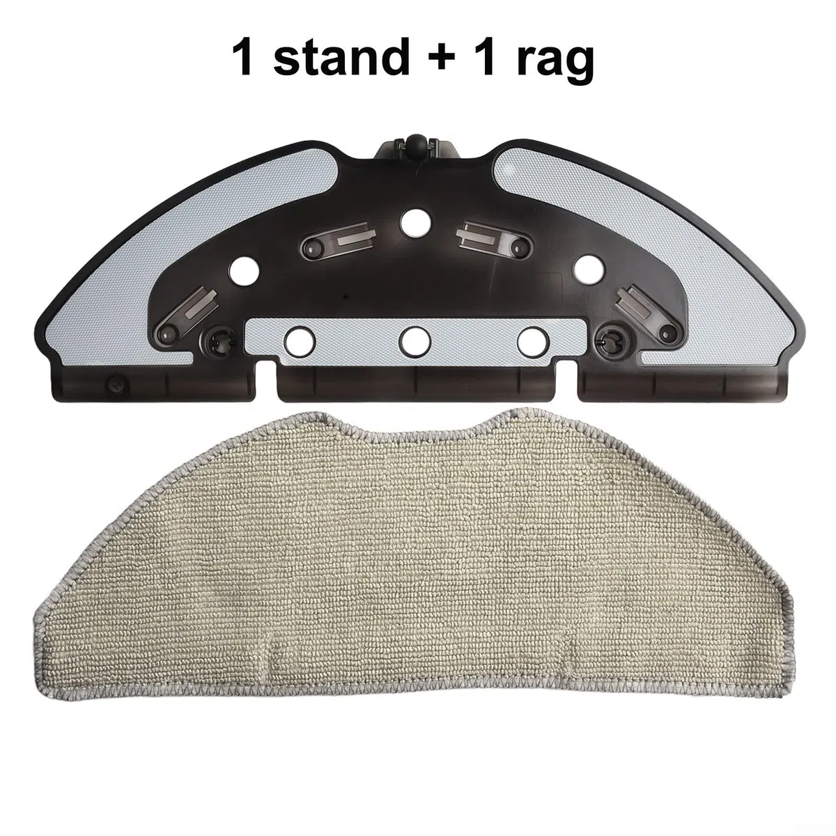 Supporto per mocio con kit di panni per aspirapolvere Tapo RV10 RV30 Plus, Honor Choice R2 R2 Plus, 360 S8 S8 Plus, EZVIZ RE4 RC3 RE5 Plus