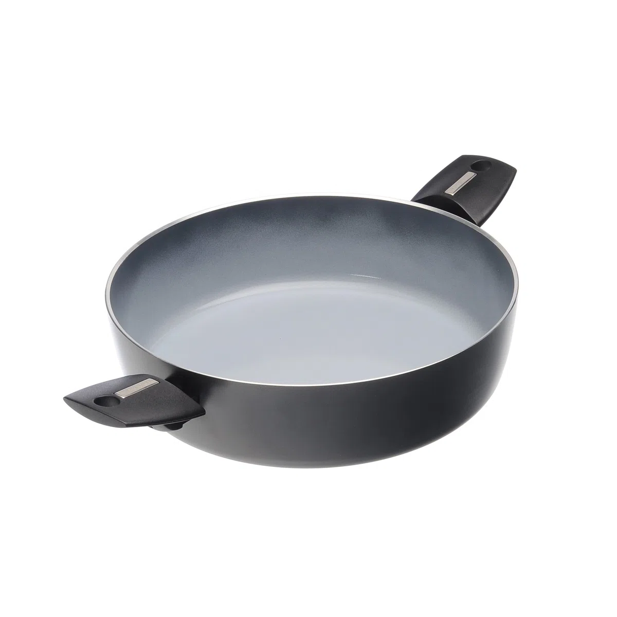 Moneta Azul Finegres Tegame 2 Manici, Alluminio, Grigio, Diametro 24 cm