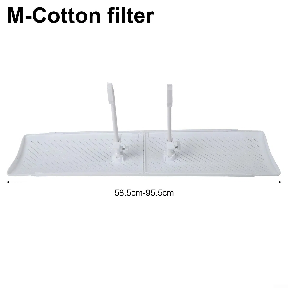 Deflettore Condizionatore, Regolabile Parabrezza Centrale Anti-Soffiaggio Barriera Condizionatore, Freddo/Calda, per Casa/Ufficio,Anziani, Neonati, Donne in Gravidanza(M-Filtro in Cotone)