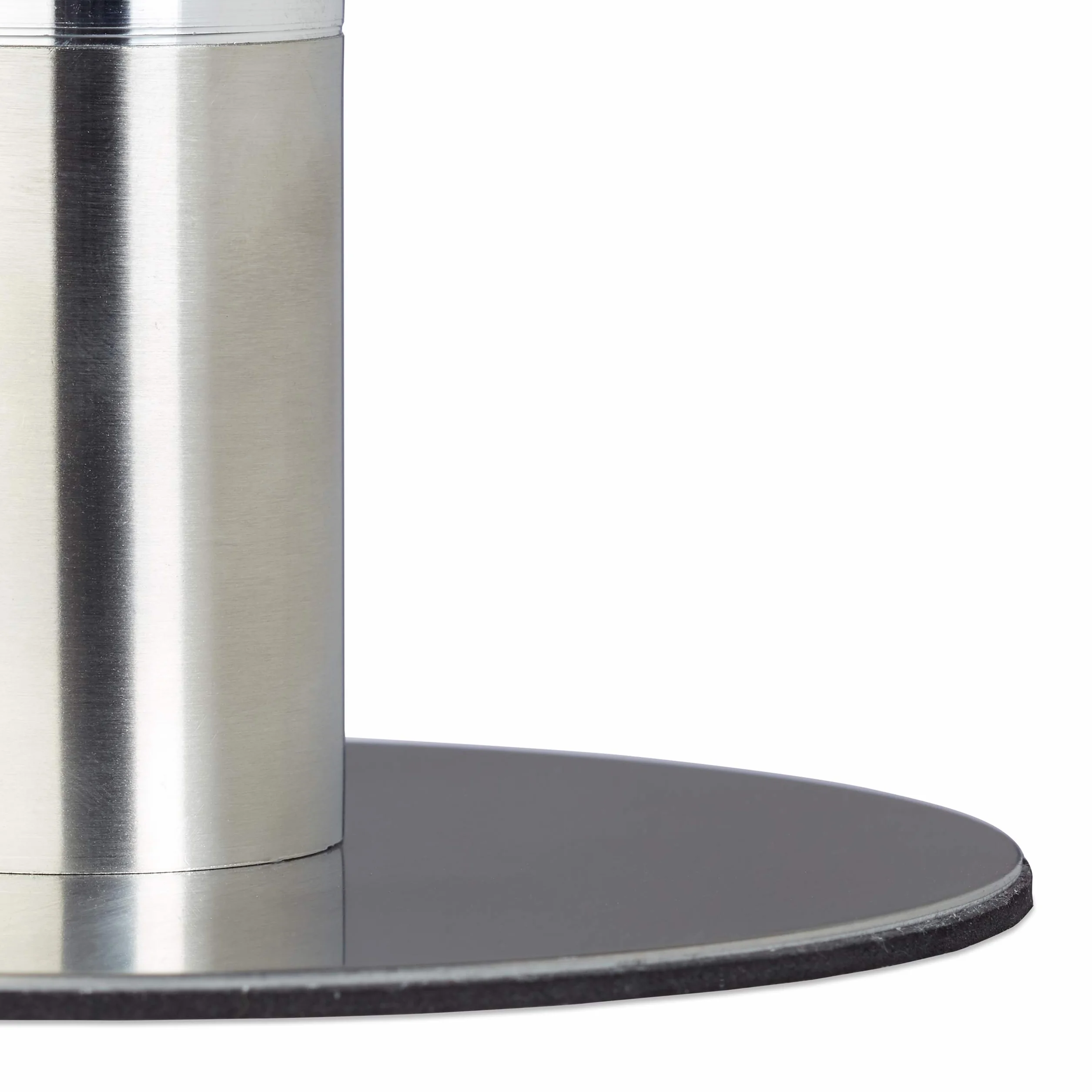Relaxdays Piatto per torta girevole, base, piatto per torta per decorare, piattaforma girevole per torta, diametro 30 cm, trasparente, 1 pezzo