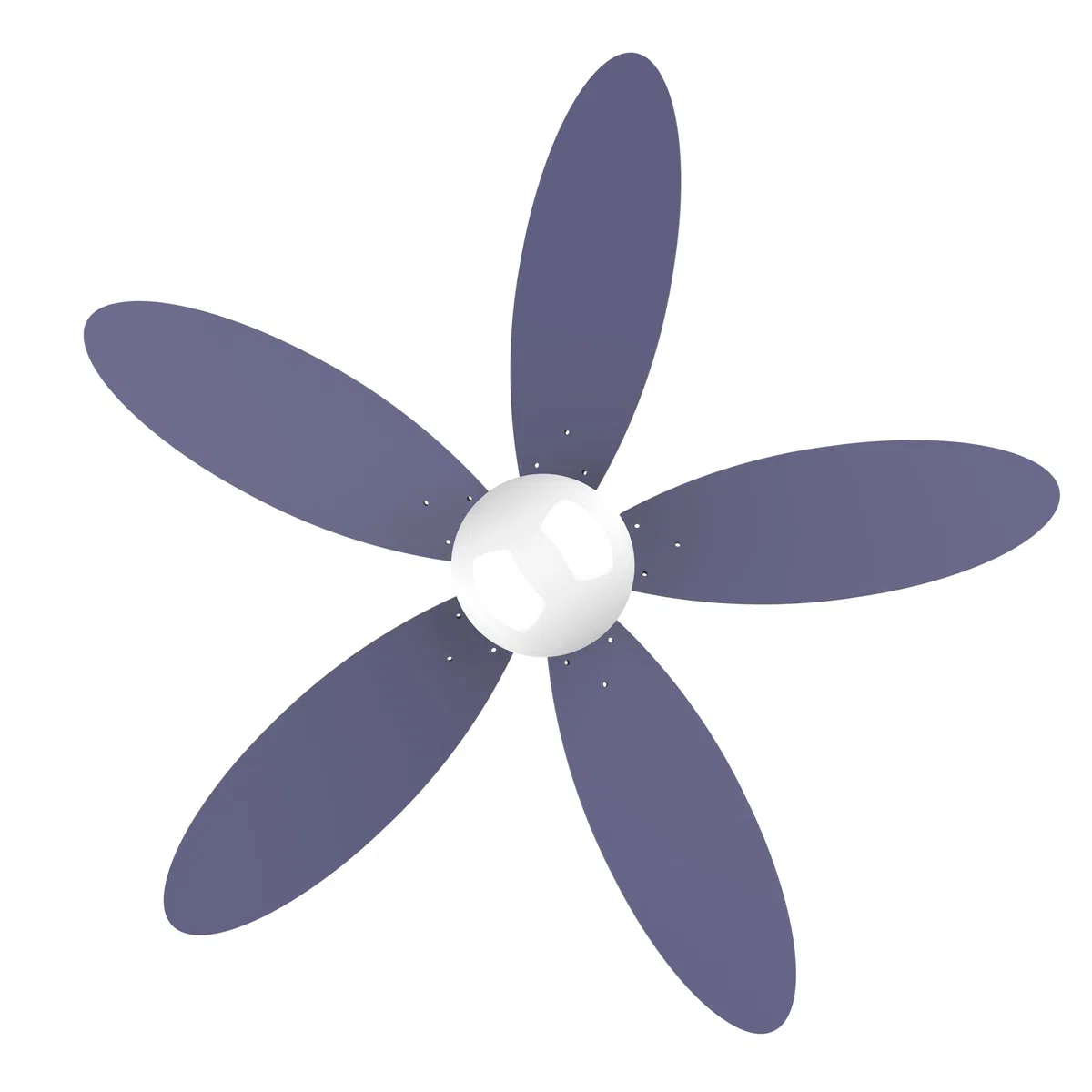 Cecotec Ventilatore da soffitto con luce EnergySilence Aero 4260 Purple. 40 W, motore DC, diametro 42" con 5 pale reversibili, luce LED, telecomando, timer, 6 velocità