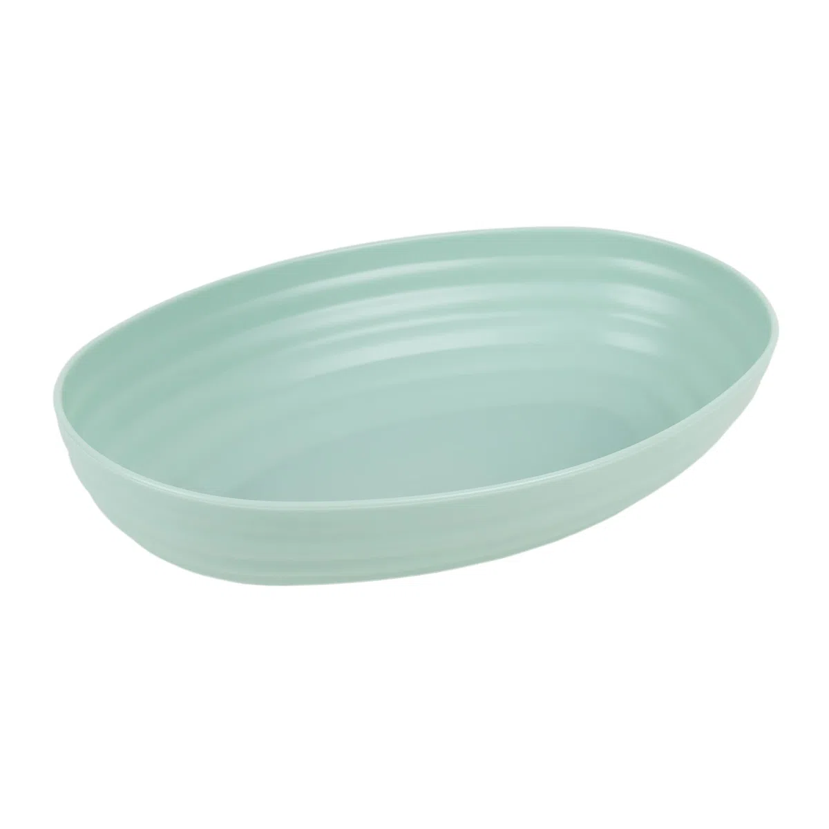 Cofan Pirofila ovale stile giapponese | Verde acqua | Dimensioni: 24 x 16 x 5,5 cm