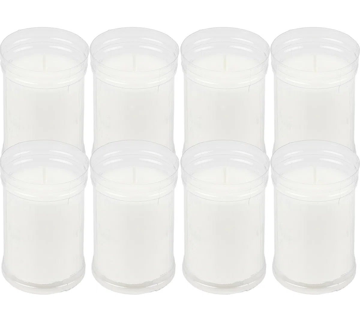Candele Votive Bianco per Rituali 9x6cm, Ceri Votive Lunga Durata 36 ore