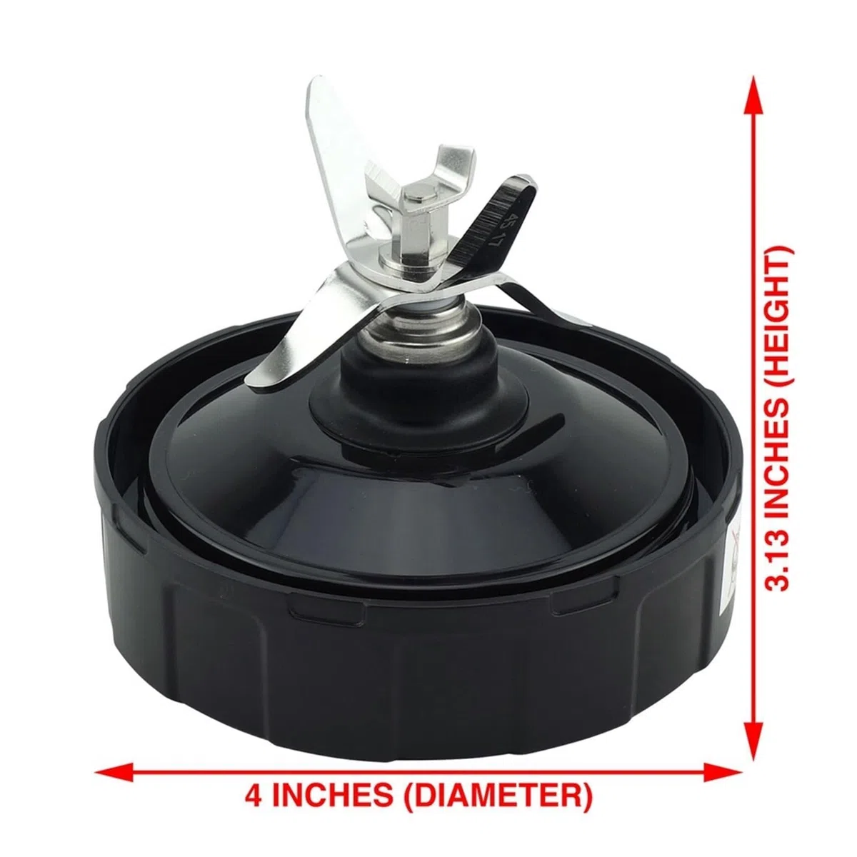 Parti di Ricambio for frullatore, Compatibile con Ninja, Lama for estrattore con Tazza da 24 Oz e 7 Alette, Compatibile con Nutri Auto IQ BN801 SS101 BL480-30 BL641
