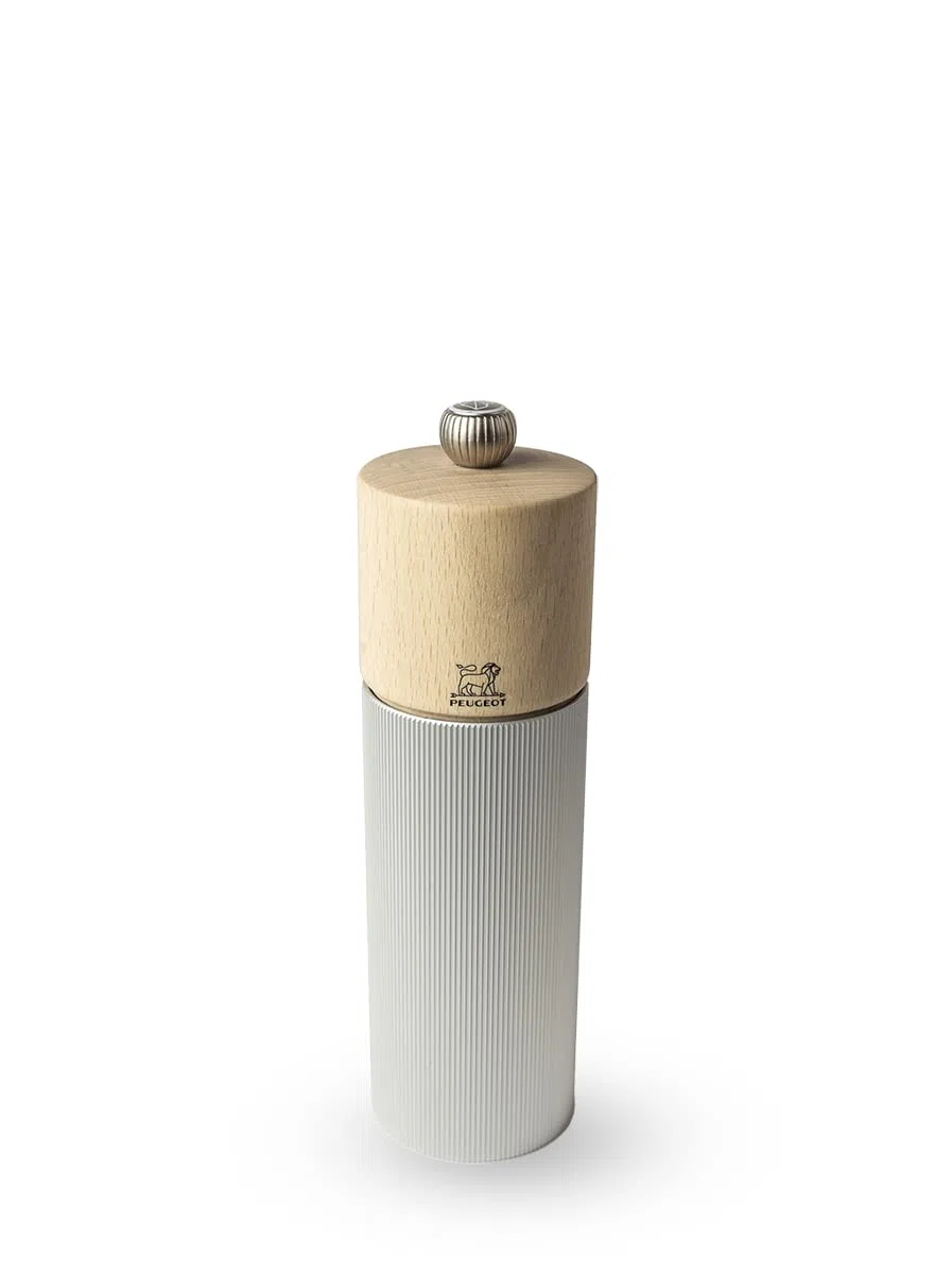 PEUGEOT - Macinasale Linea 18 cm - Ambiente Classico - Alluminio e Legno Certificato PEFC - Prodotto in Francia - Colore Naturale