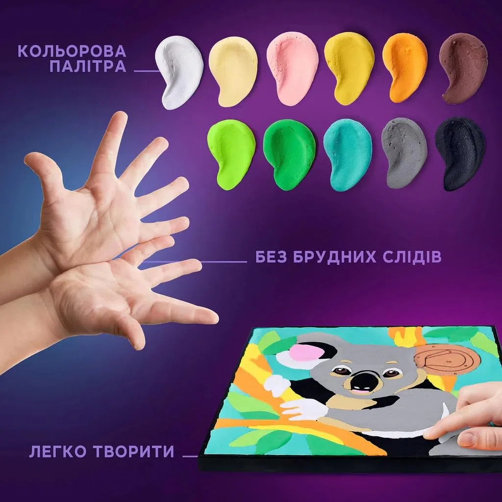 OKTO Koala Paint/Clay by numbers