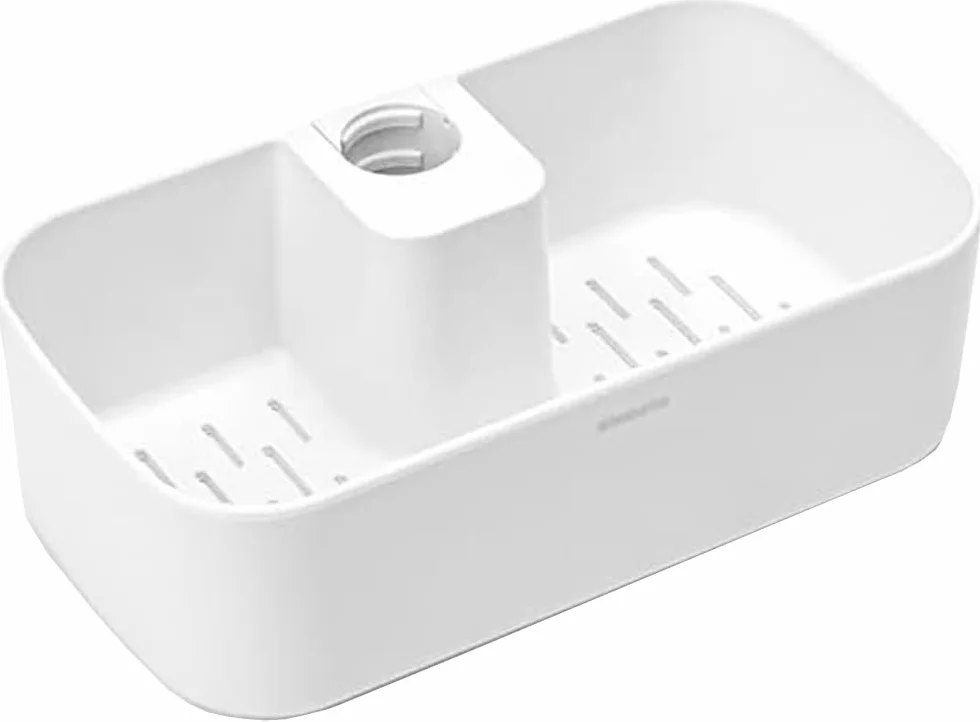 Brabantia 280764 ReNew Collection Portaoggetti da Doccia, White