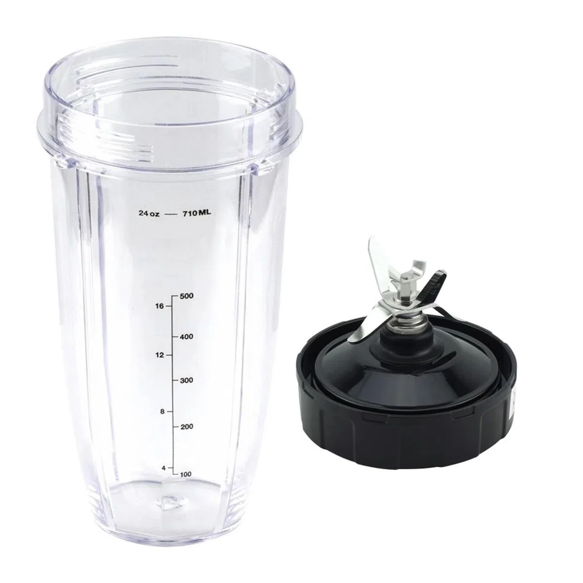 Parti di Ricambio for frullatore, Compatibile con Ninja, Lama for estrattore con Tazza da 24 Oz e 7 Alette, Compatibile con Nutri Auto IQ BN801 SS101 BL480-30 BL641