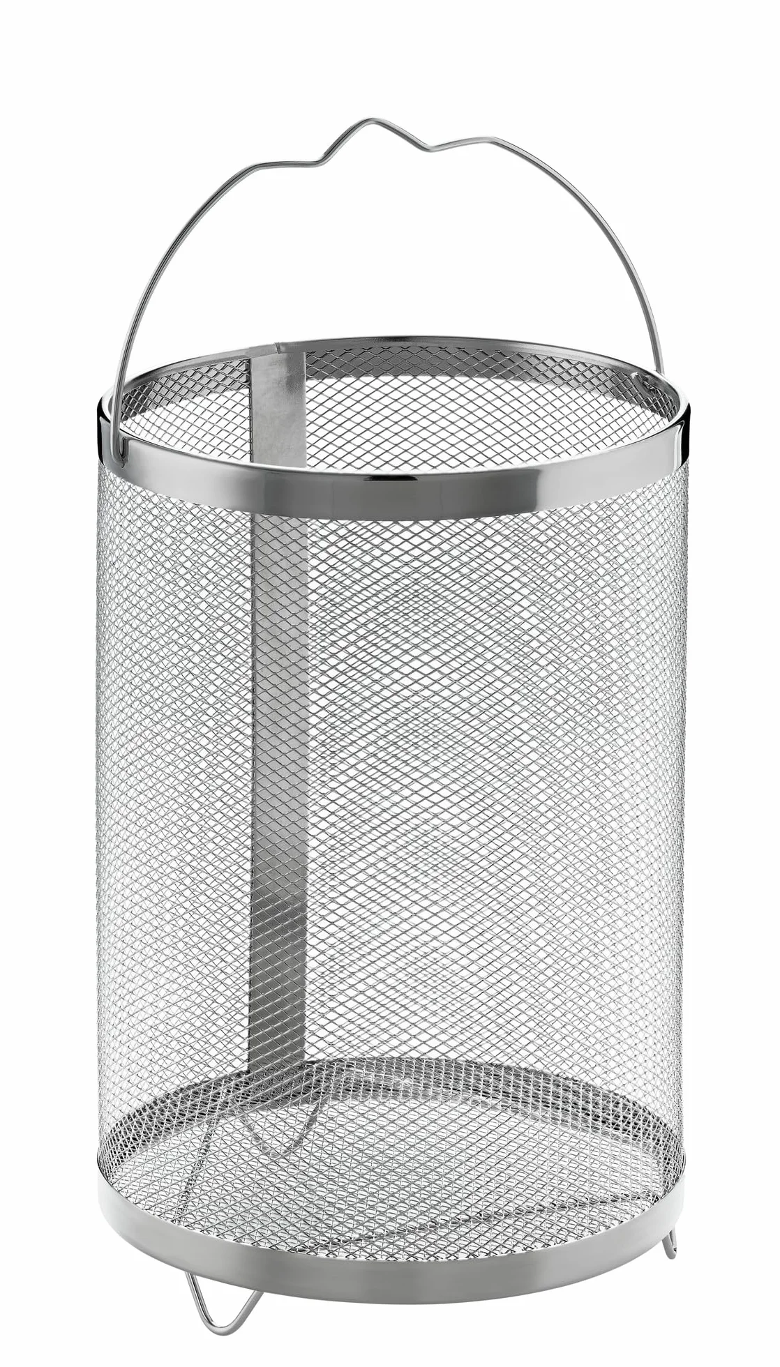 RÖSLE ELEGANCE pentola per la pasta e asparaghiera, per la preparazione di pasta e verdure, 4,5 litri, acciaio inox 18/10, con scolapasta, adatta ai piani cottura a induzione e alla lavastoviglie