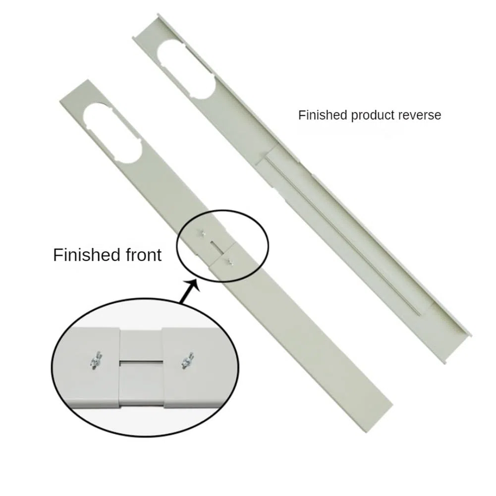 3PCS regolabile portatile finestra kit piastra per condizionatore d'aria pezzi di ricambio condizionatore d'aria fissaggio finestra - 55 cm