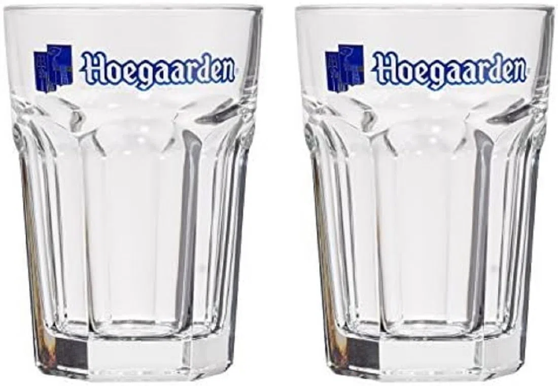 Bicchieri da birra, mezza pinta, Hoegaarden CE 400 ml (set di 2)