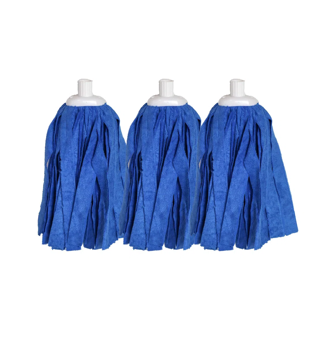 3 LAVAPAVIMENTI in Microfibra 200 GR Blu Pulizia Pavimenti, Maxi MOP, MOCIO. per la Pulizia Professionale e Non Solo