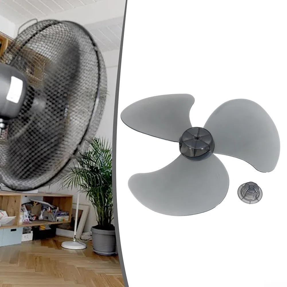 Ventola silenziosa da 40,6 cm con copertura a dado, ventola di ricambio per ventilatore da tavolo da tavolo, fornisce un flusso d'aria efficiente (ventilatore)
