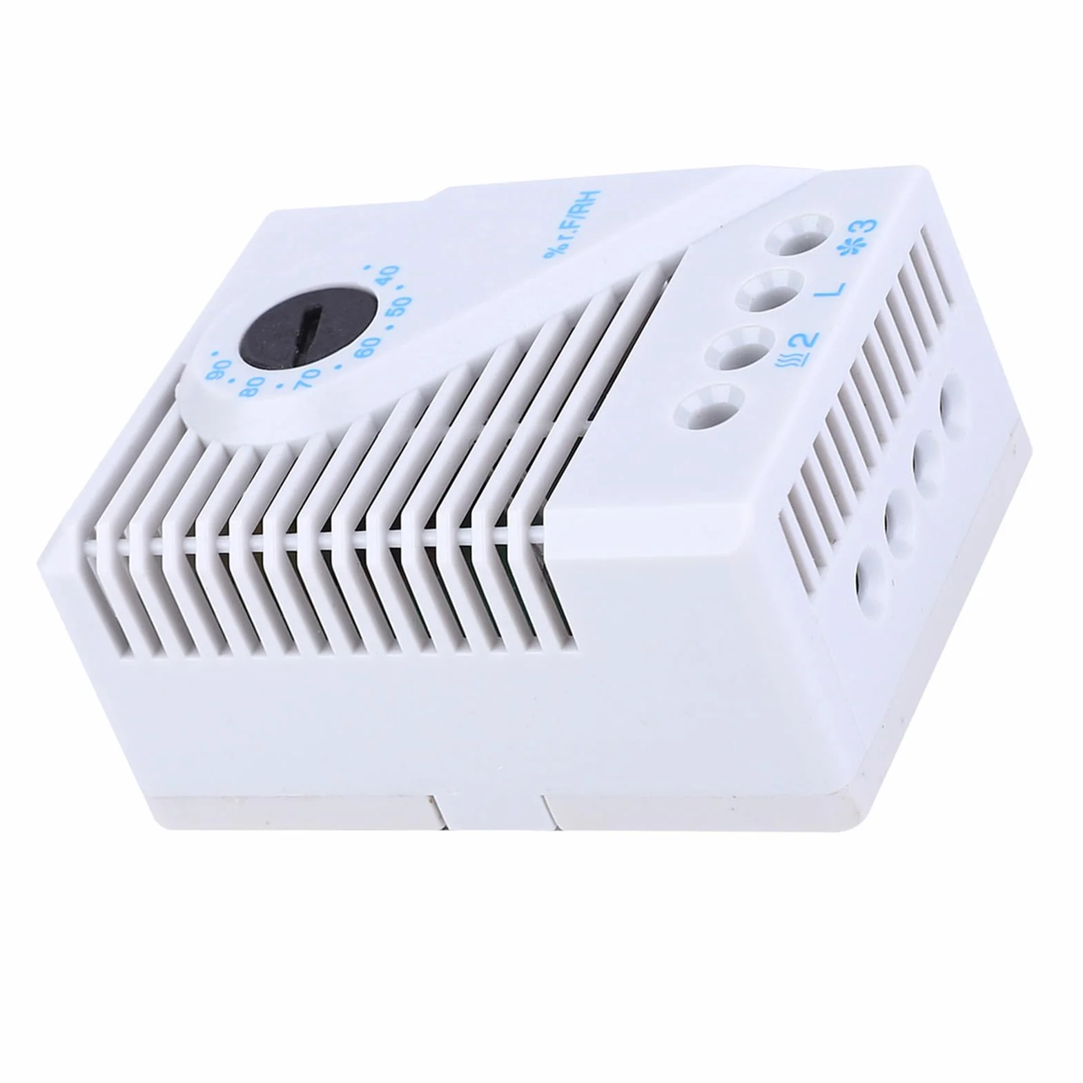 MFR012 Regolatore di umidità con Custodia in Materiale PC per Regolatore di umidità per Mobile TV, Slot per Guida Posteriore Terminale a 2-3 Poli, Elevata Resistenza Meccanica,