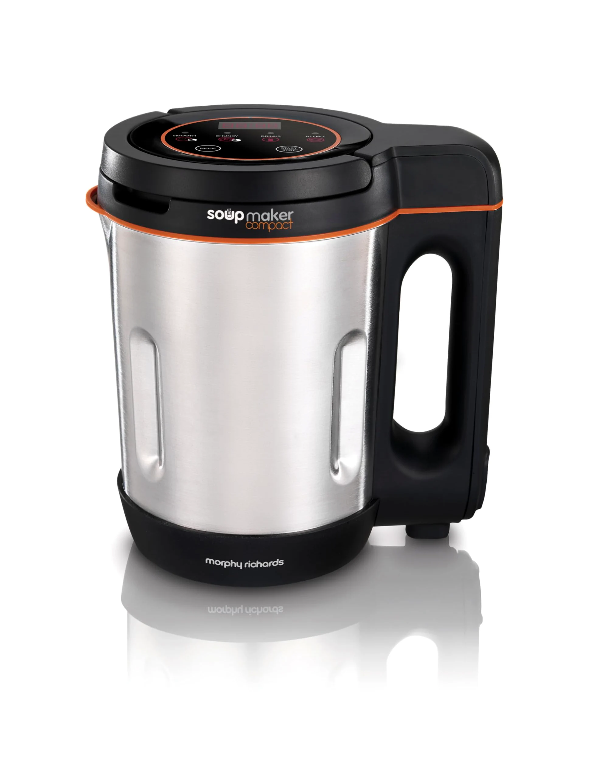 Morphy Richards Zuppiera compatta 501021 in acciaio inossidabile, 1 litro, 900 W