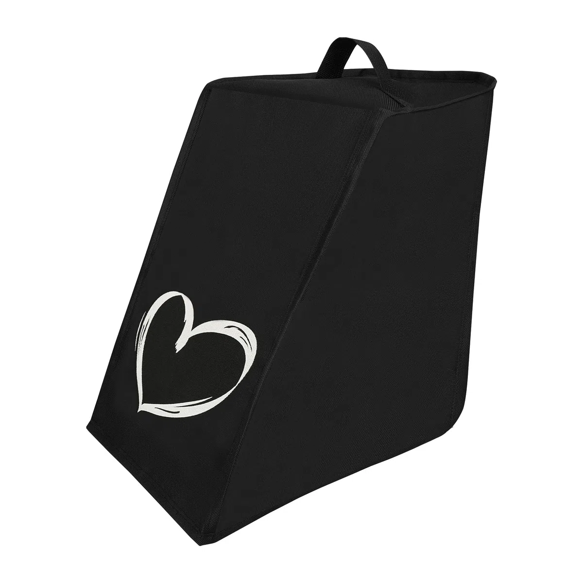kwmobile Cover Protettiva Compatibile con Thermomix TM7 - Copertina Antipolvere Cooking Blender Cuore bianco/nero