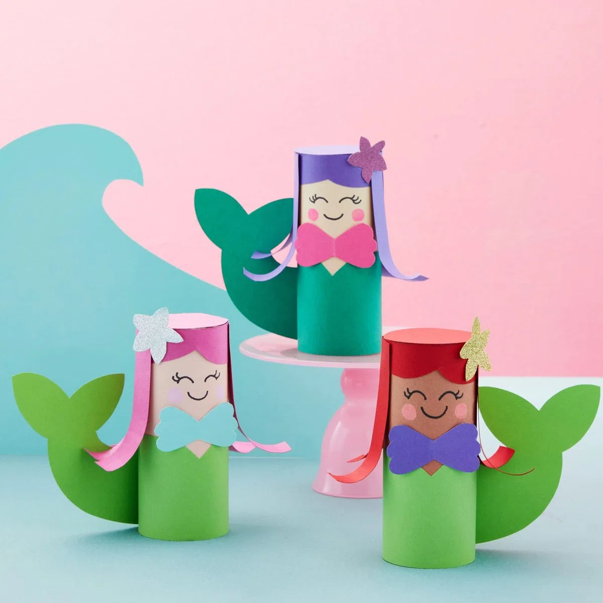 Genie Crafts, Confezione da 48 tubi di carta per bambini, per fai da te e progetti scolastici 48-Pack, 1.6 x 1.6 x 3.95 Inches Marrone